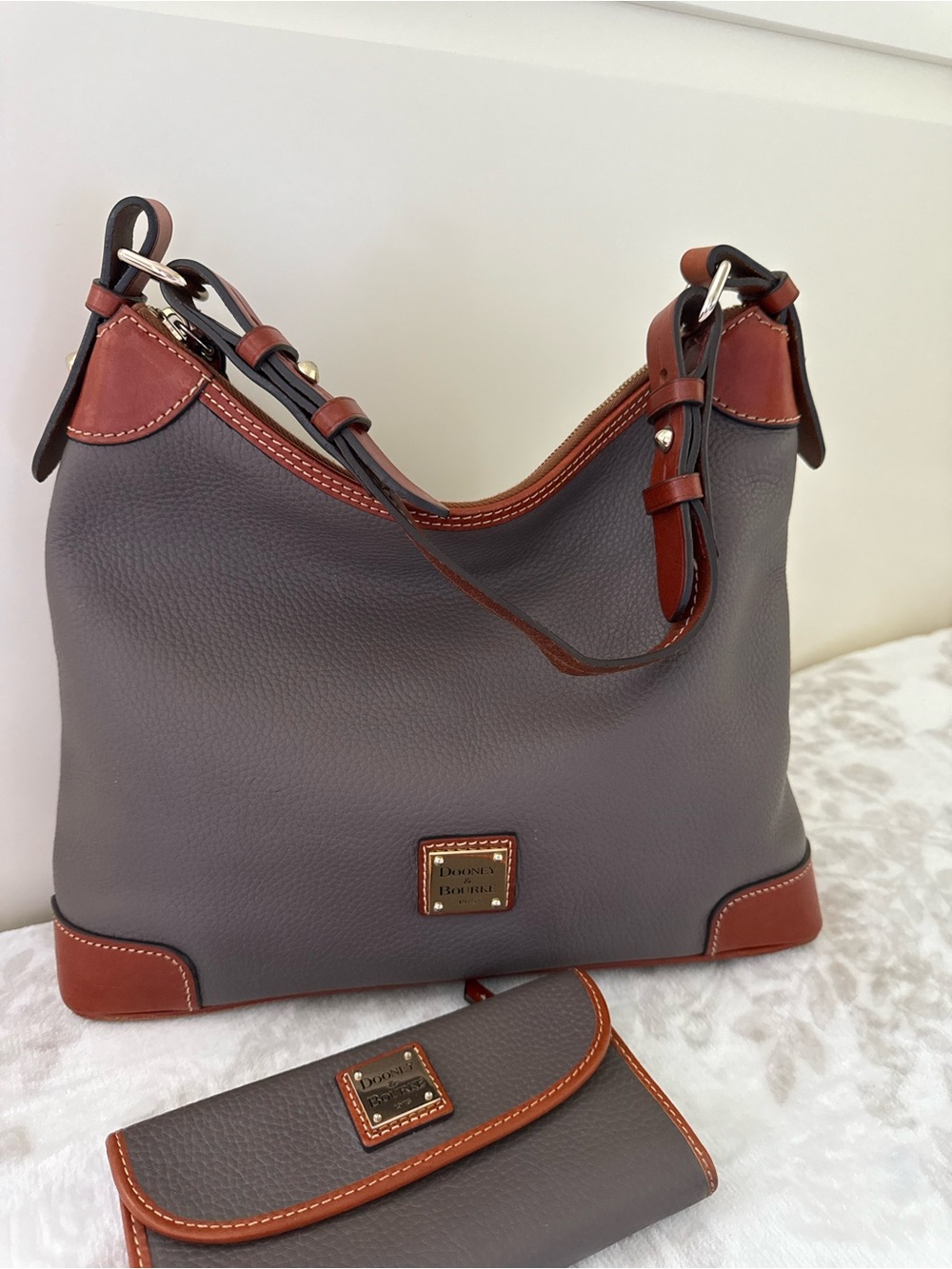 Dooney & Bourke Pebble Grain Hobo Shoulder Bag